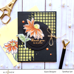 Build-A-Flower Set Build-A-Flower: Coneflower Layering Stamp & Die Set