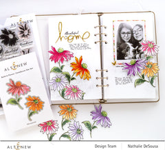 Build-A-Flower Set Build-A-Flower: Coneflower Layering Stamp & Die Set