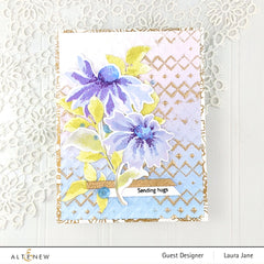 Build-A-Flower Set Build-A-Flower: Coneflower Layering Stamp & Die Set