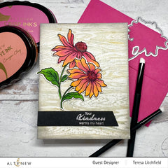 Build-A-Flower Set Build-A-Flower: Coneflower Layering Stamp & Die Set