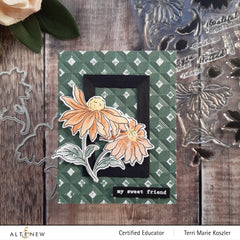 Build-A-Flower Set Build-A-Flower: Coneflower Layering Stamp & Die Set