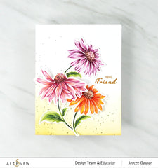 Build-A-Flower Set Build-A-Flower: Coneflower Layering Stamp & Die Set