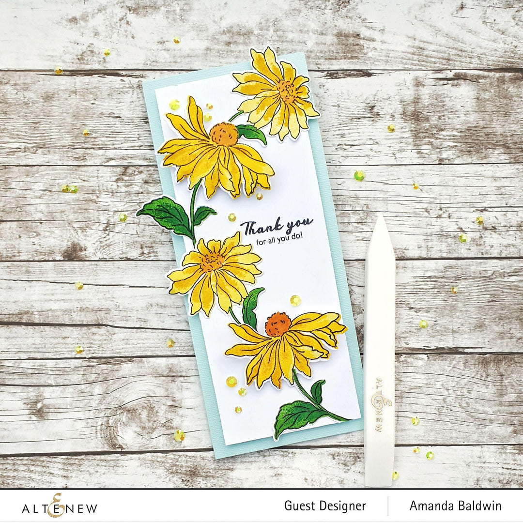 Build-A-Flower Set Build-A-Flower: Coneflower Layering Stamp & Die Set