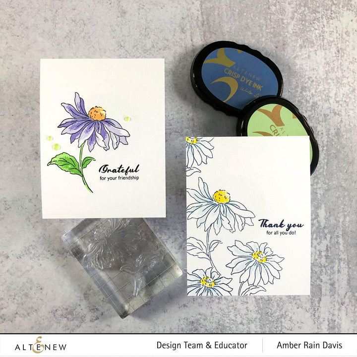 Build-A-Flower Set Build-A-Flower: Coneflower Layering Stamp & Die Set
