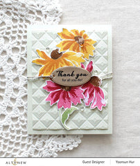 Build-A-Flower Set Build-A-Flower: Coneflower Layering Stamp & Die Set