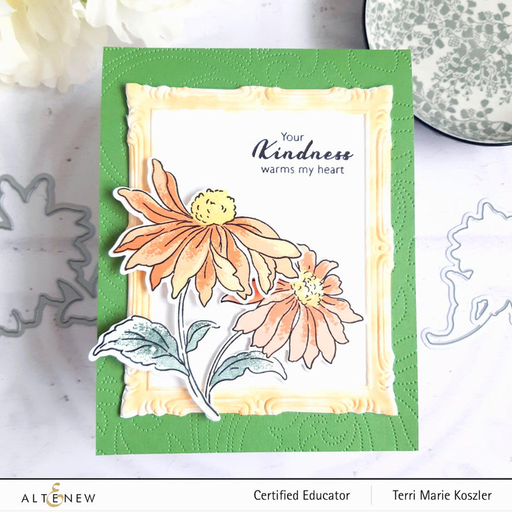 Build-A-Flower Set Build-A-Flower: Coneflower Layering Stamp & Die Set