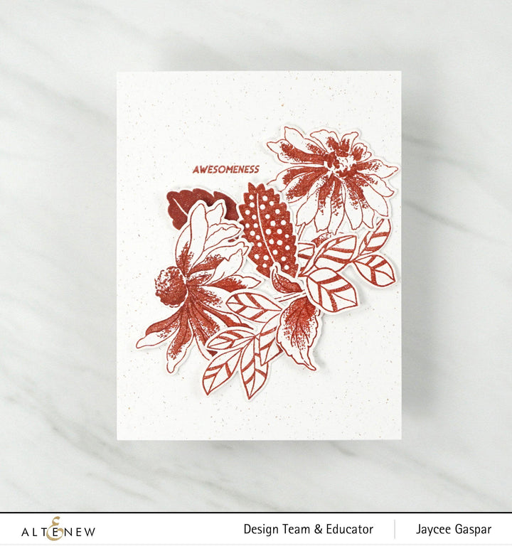 Build-A-Flower Set Build-A-Flower: Coneflower Layering Stamp & Die Set