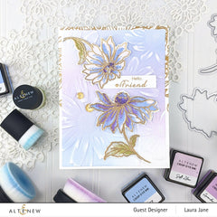 Build-A-Flower Set Build-A-Flower: Coneflower Layering Stamp & Die Set