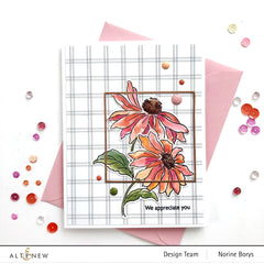 Build-A-Flower Set Build-A-Flower: Coneflower Layering Stamp & Die Set