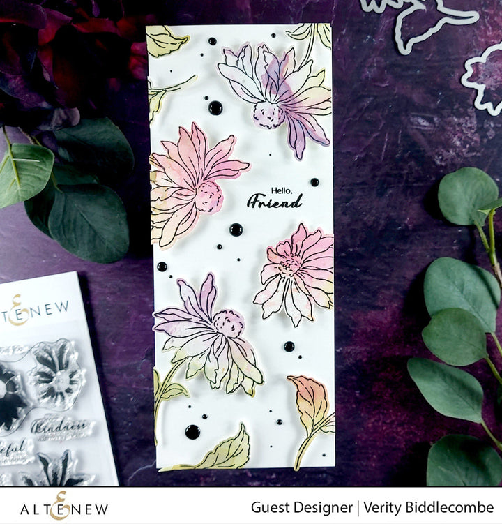 Build-A-Flower Set Build-A-Flower: Coneflower Layering Stamp & Die Set