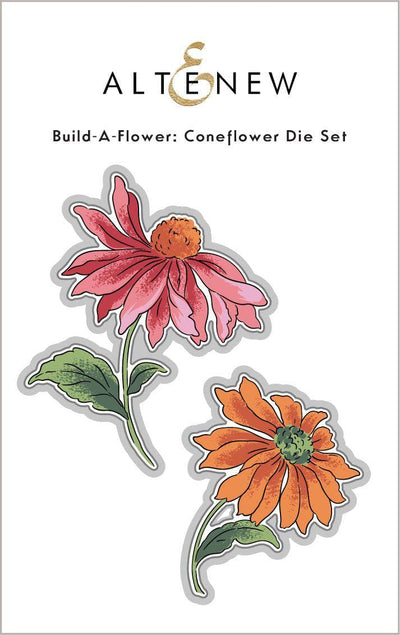 Build-A-Flower Set Build-A-Flower: Coneflower Layering Stamp & Die Set
