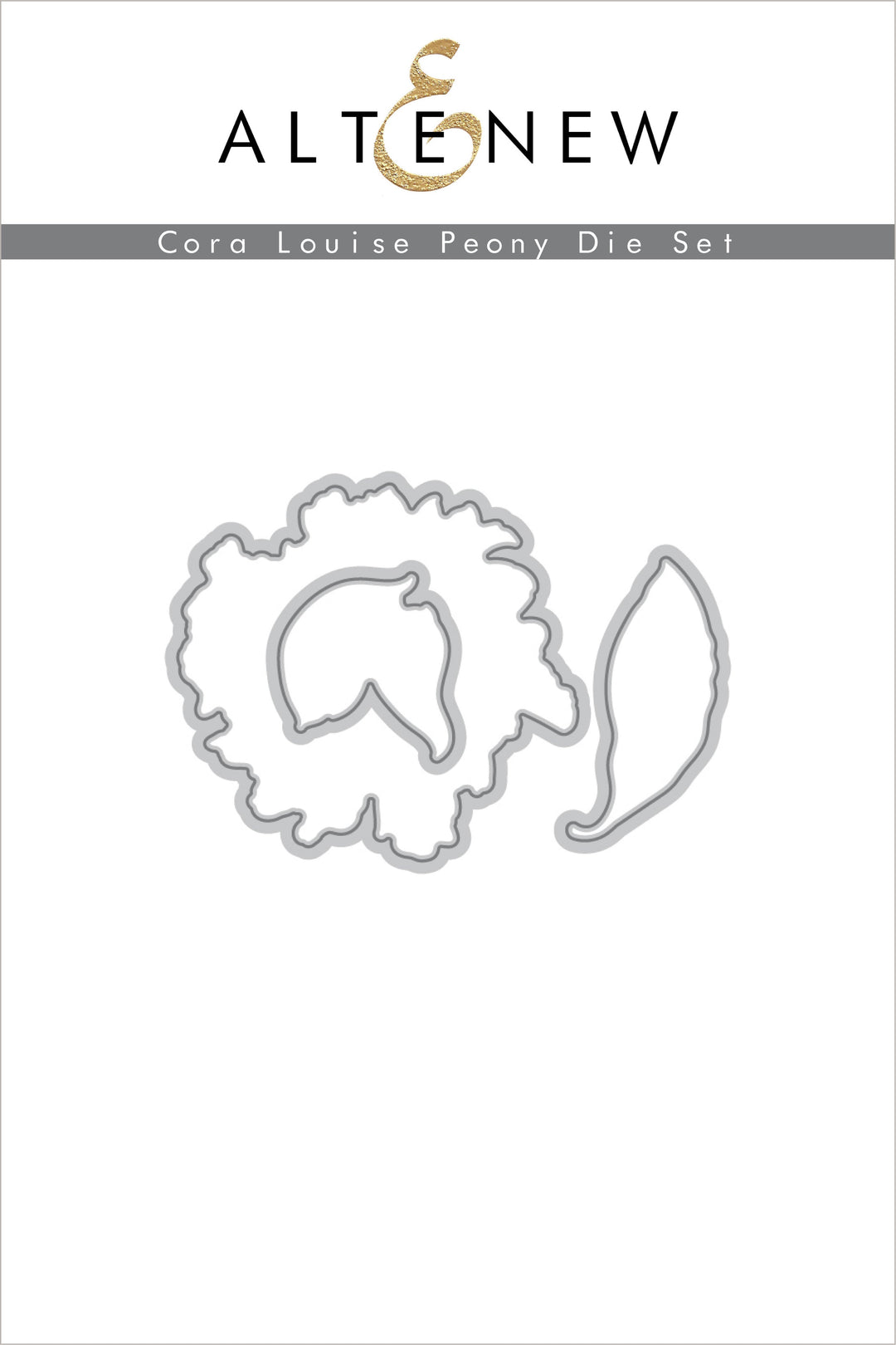 Build-A-Flower Set Build-A-Flower: Cora Louise Peony Layering Stamp & Die Set