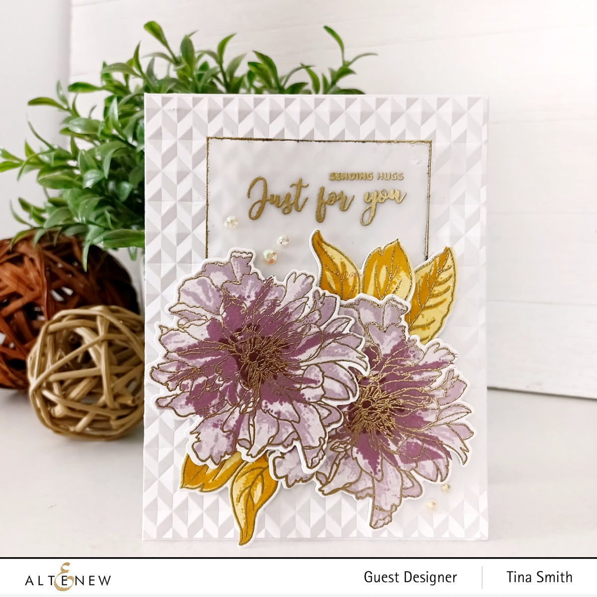 Build-A-Flower Set Build-A-Flower: Cora Louise Peony Layering Stamp & Die Set