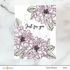 Build-A-Flower Set Build-A-Flower: Cora Louise Peony Layering Stamp & Die Set