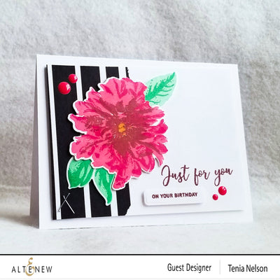 Build-A-Flower Set Build-A-Flower: Cora Louise Peony Layering Stamp & Die Set