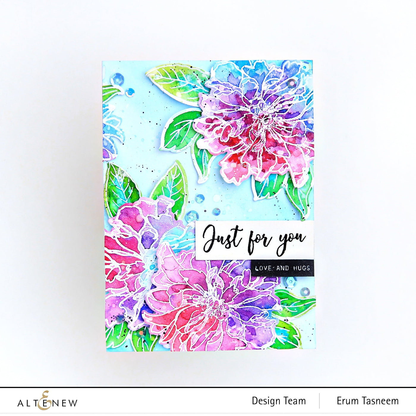 Build-A-Flower Set Build-A-Flower: Cora Louise Peony Layering Stamp & Die Set