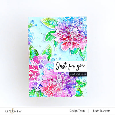 Build-A-Flower Set Build-A-Flower: Cora Louise Peony Layering Stamp & Die Set