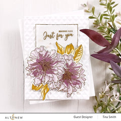 Build-A-Flower Set Build-A-Flower: Cora Louise Peony Layering Stamp & Die Set