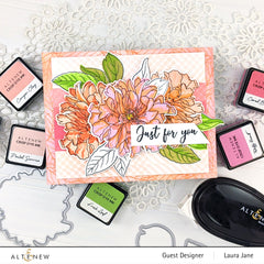 Build-A-Flower Set Build-A-Flower: Cora Louise Peony Layering Stamp & Die Set