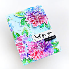 Build-A-Flower Set Build-A-Flower: Cora Louise Peony Layering Stamp & Die Set