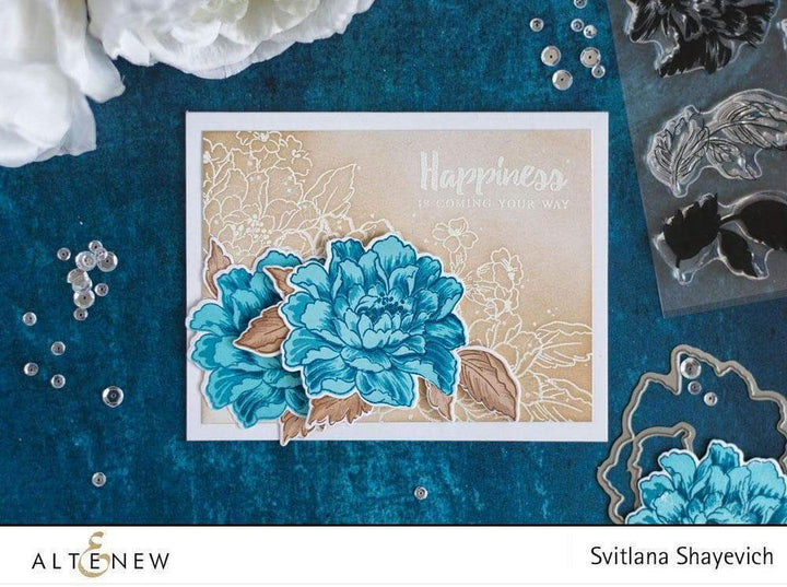 Build-A-Flower Set Build-A-Flower: Coral Charm Layering Stamp & Die Set