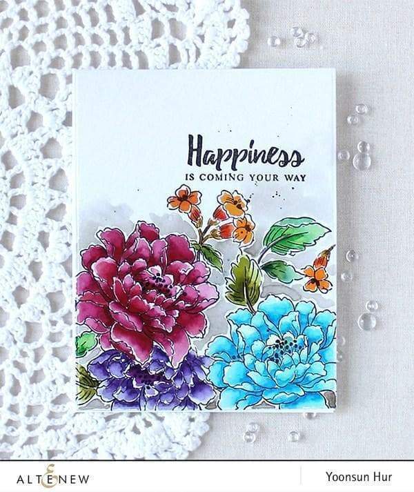 Build-A-Flower Set Build-A-Flower: Coral Charm Layering Stamp & Die Set