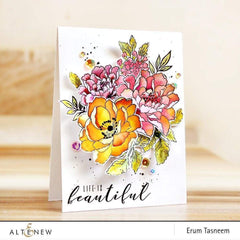 Build-A-Flower Set Build-A-Flower: Coral Charm Layering Stamp & Die Set