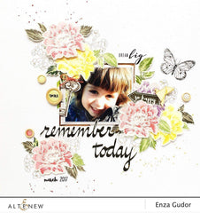 Build-A-Flower Set Build-A-Flower: Coral Charm Layering Stamp & Die Set