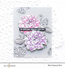 Build-A-Flower Set Build-A-Flower: Coral Charm Layering Stamp & Die Set