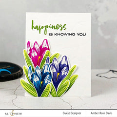 Build-A-Flower Set Build-A-Flower: Crocus Layering Stamp & Die Set
