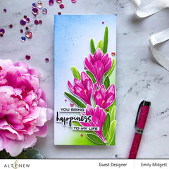 Build-A-Flower Set Build-A-Flower: Crocus Layering Stamp & Die Set
