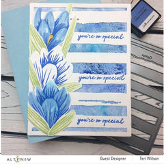 Build-A-Flower Set Build-A-Flower: Crocus Layering Stamp & Die Set