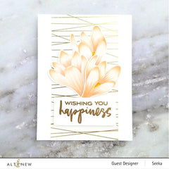 Build-A-Flower Set Build-A-Flower: Crocus Layering Stamp & Die Set