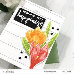 Build-A-Flower Set Build-A-Flower: Crocus Layering Stamp & Die Set