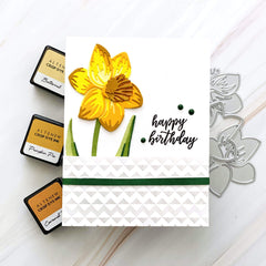 Build-A-Flower Set Build-A-Flower: Daffodil Layering Stamp & Die Set