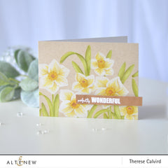Build-A-Flower Set Build-A-Flower: Daffodil Layering Stamp & Die Set