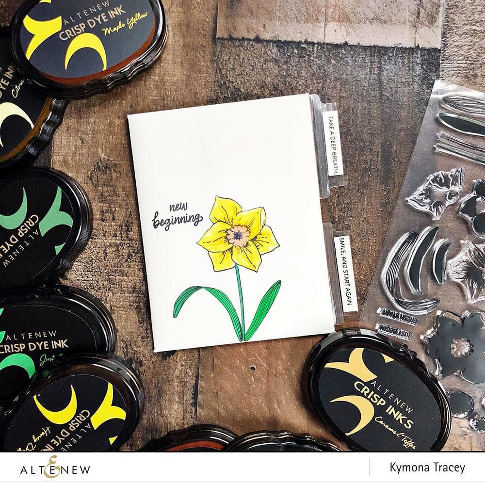 Build-A-Flower Set Build-A-Flower: Daffodil Layering Stamp & Die Set