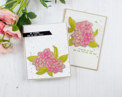 Build-A-Flower Set Build-A-Flower: Dahlia Layering Stamp & Die Set