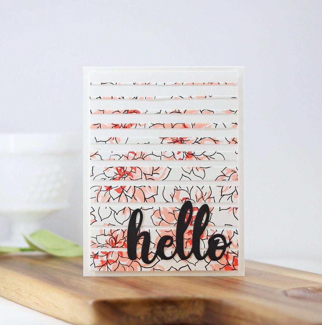 Build-A-Flower Set Build-A-Flower: Dahlia Layering Stamp & Die Set