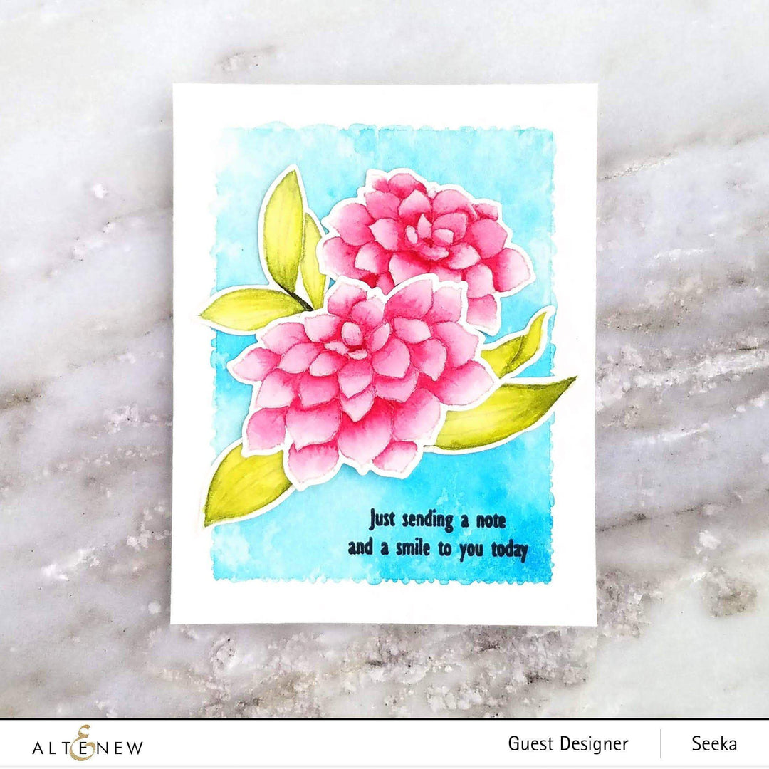 Build-A-Flower Set Build-A-Flower: Dahlia Layering Stamp & Die Set