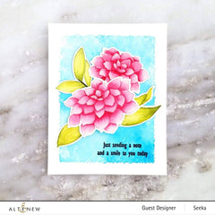 Build-A-Flower Set Build-A-Flower: Dahlia Layering Stamp & Die Set