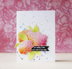 Build-A-Flower Set Build-A-Flower: Dahlia Layering Stamp & Die Set