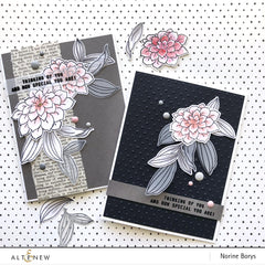 Build-A-Flower Set Build-A-Flower: Dahlia Layering Stamp & Die Set