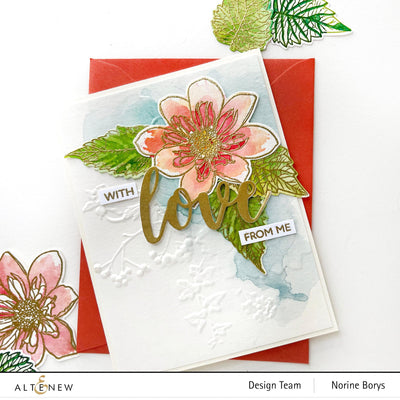 Build-A-Flower Set Build-A-Flower: Fashion Monger Dahlia Layering Stamp & Die Set