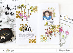 Build-A-Flower Set Build-A-Flower: Fuchsia Layering Stamp & Die Set
