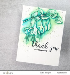 Build-A-Flower Set Build-A-Flower: Fuchsia Layering Stamp & Die Set