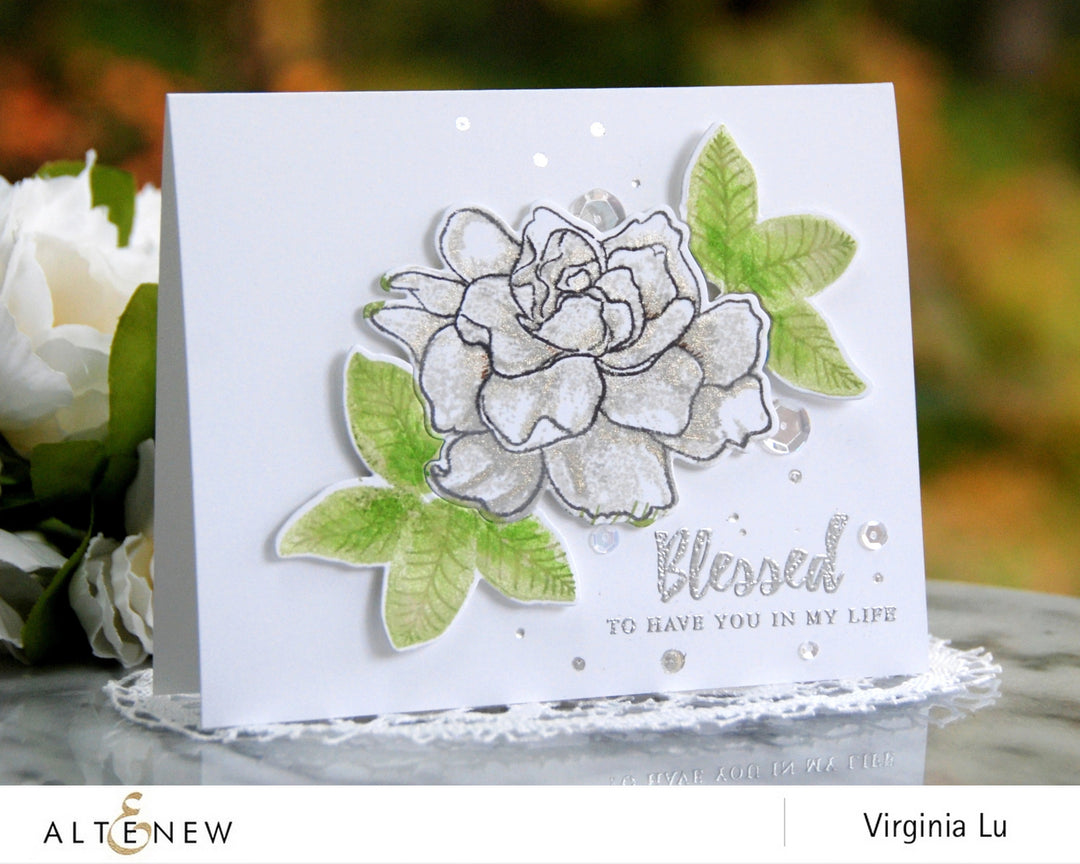 Build-A-Flower Set Build-A-Flower: Gardenia Layering Stamp & Die Set