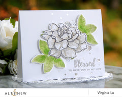 Build-A-Flower Set Build-A-Flower: Gardenia Layering Stamp & Die Set