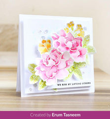Build-A-Flower Set Build-A-Flower: Gardenia Layering Stamp & Die Set