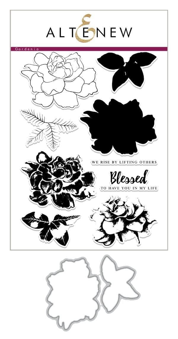 Build-A-Flower Set Build-A-Flower: Gardenia Layering Stamp & Die Set